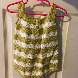 Knitted romper